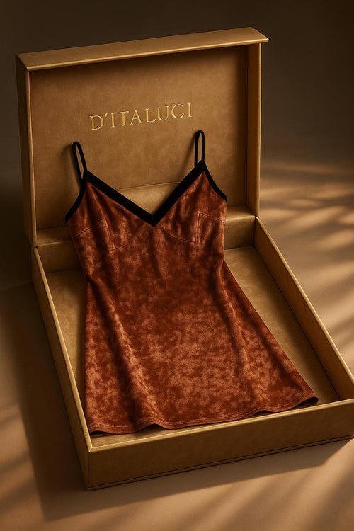 Crushed Velvet Lingerie Slip Dress – Soft &amp; Sexy Underwear Dress