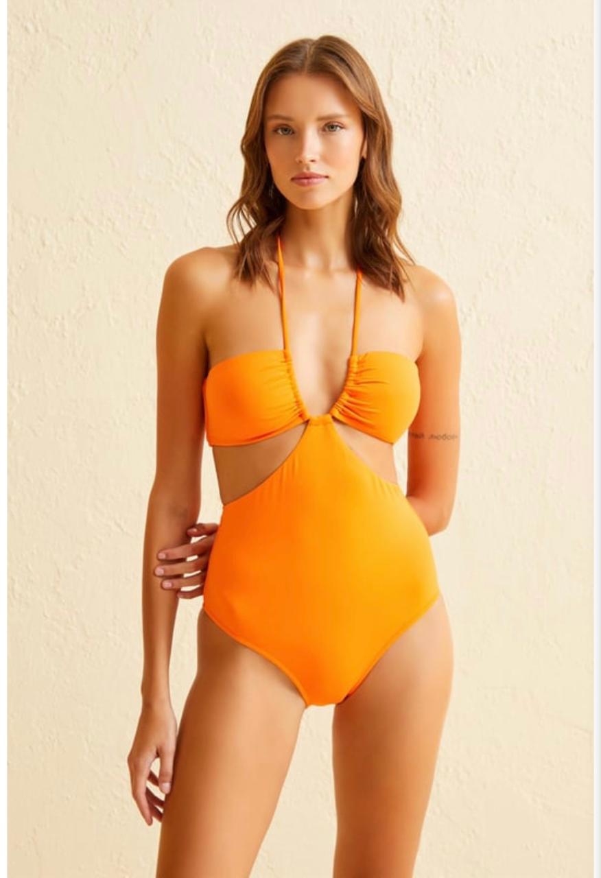 Golden Sunrise Cut-Out One-Piece -PRE-ORDER