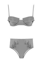 Rosé Ruffle Bikini Set -PRE-ORDER